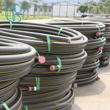 PE Plastic Gas Pipe with Black Color